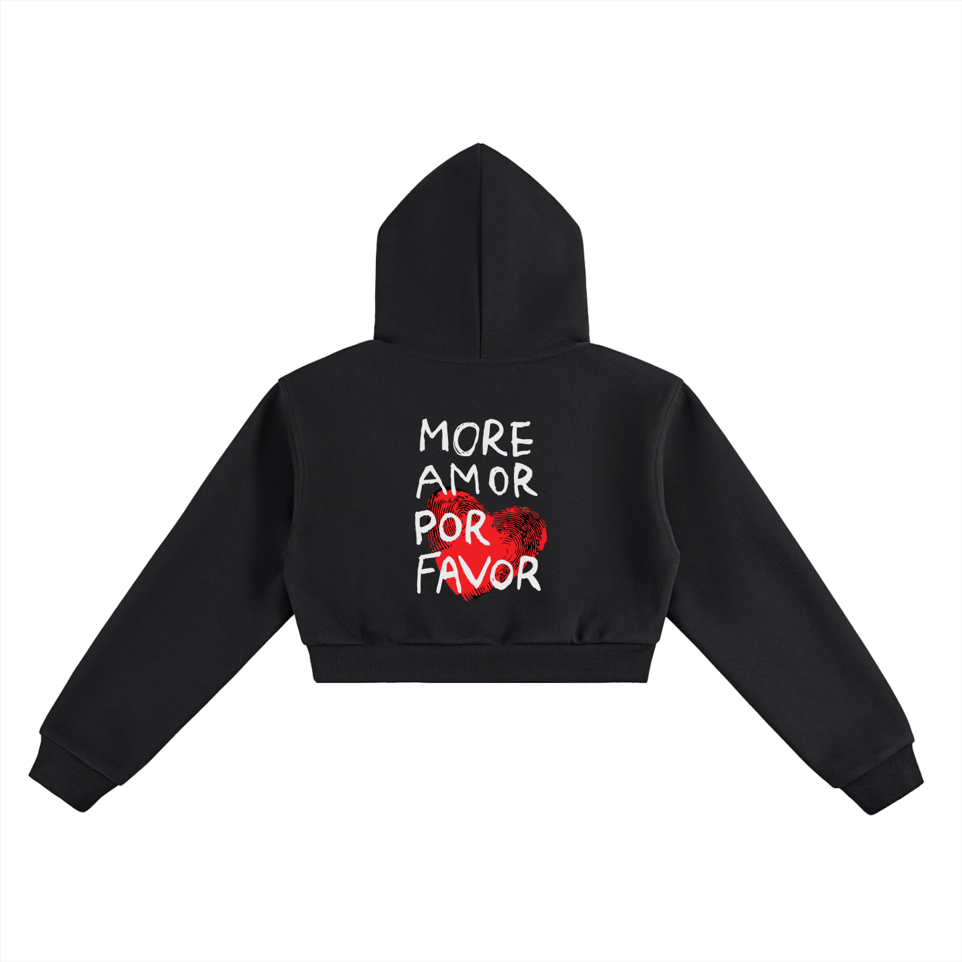 Lover Cropped Hoodie