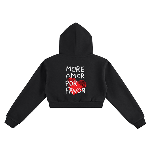 Lover Cropped Hoodie