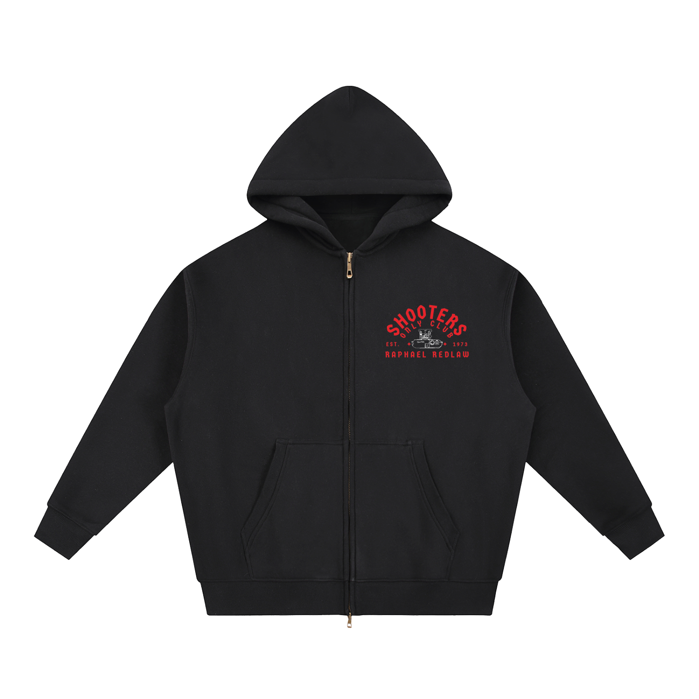 Shooters Only Club Boxy Hoodie