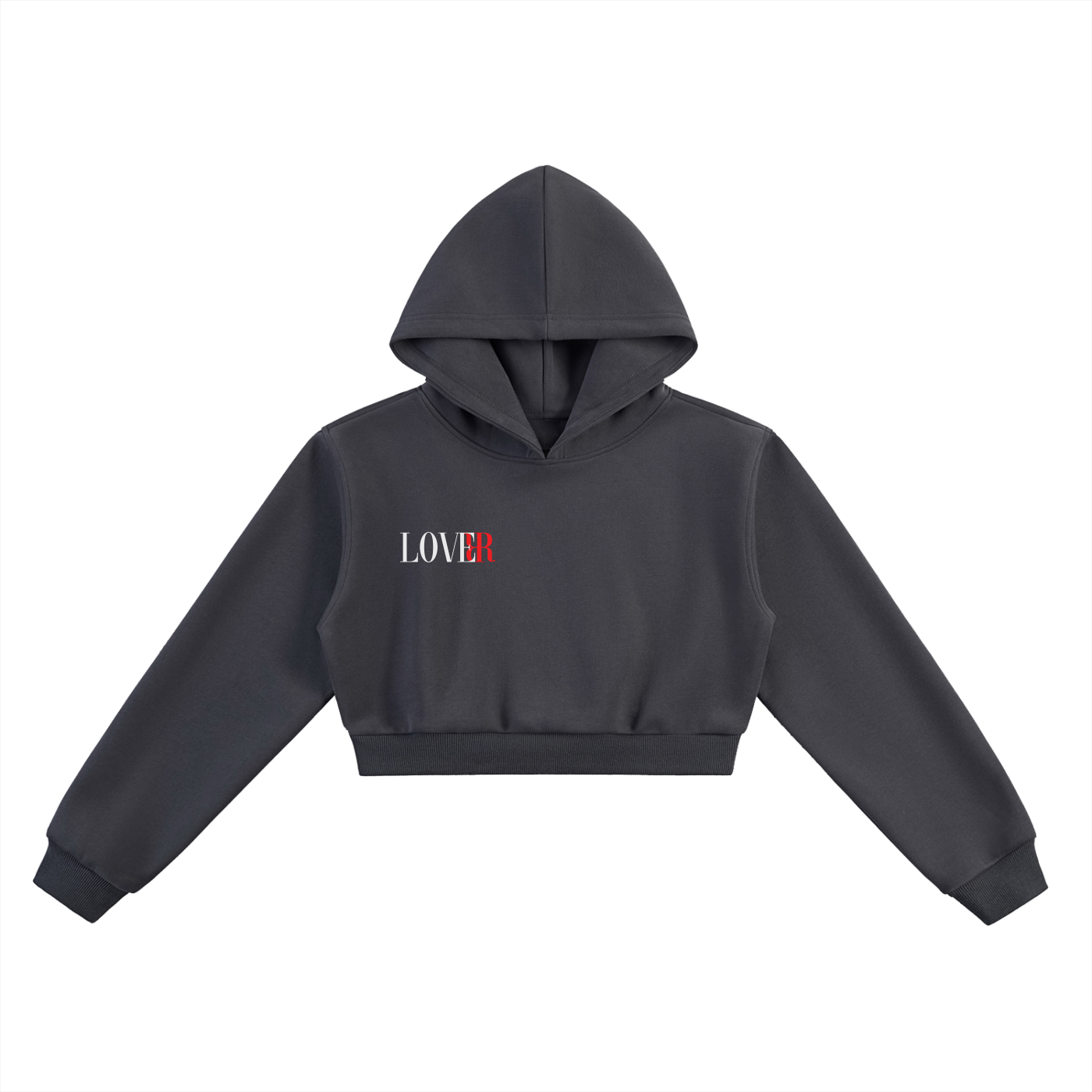 Lover Cropped Hoodie
