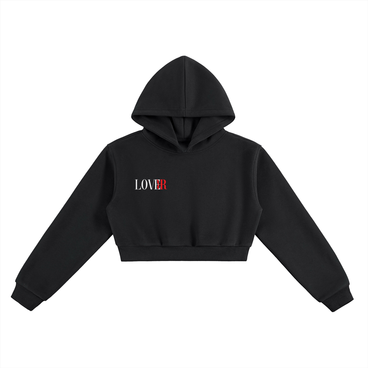 Lover Cropped Hoodie