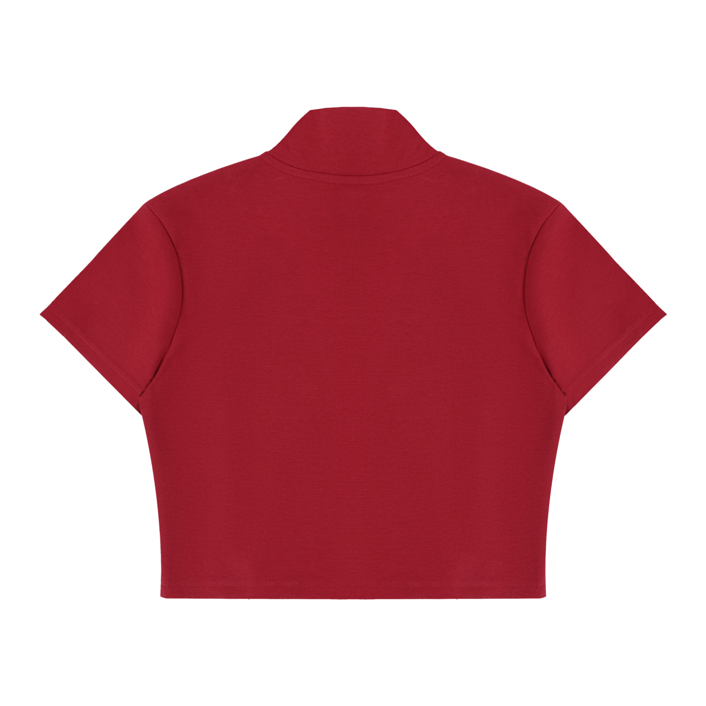 RR Cropped Full Zip Short Sleeve T-Shirt